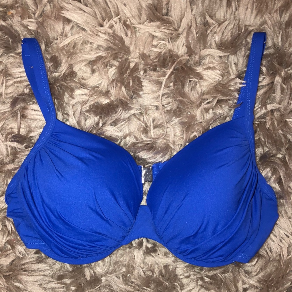 royal blue bikini top